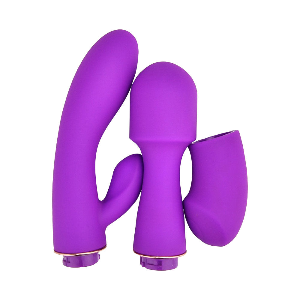 Loving Joy DUA verwisselbare vibrator met 2 bijlagen