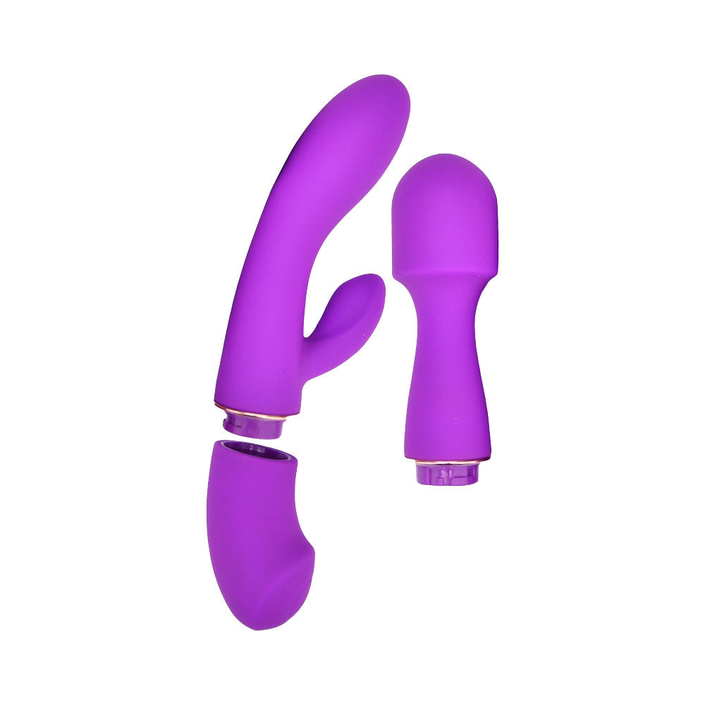 Loving Joy DUA verwisselbare vibrator met 2 bijlagen