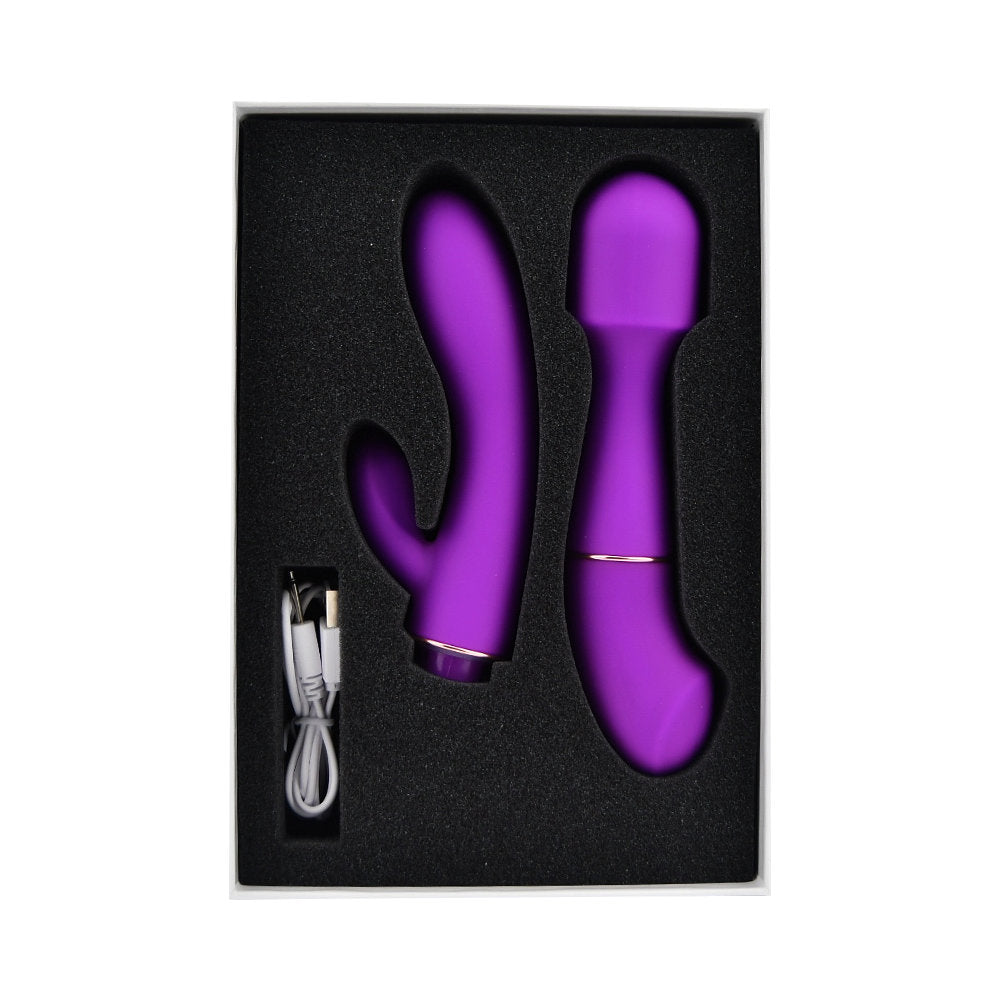Loving Joy DUA verwisselbare vibrator met 2 bijlagen