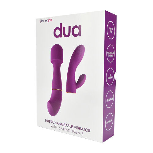 Loving Joy DUA verwisselbare vibrator met 2 bijlagen