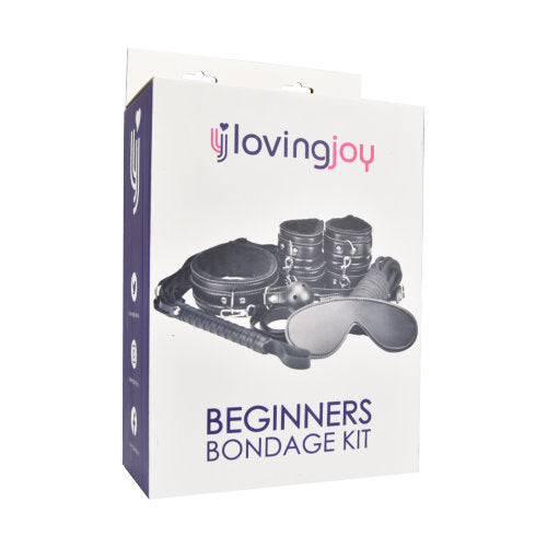 Loving Joy Bondage Kit voor beginners zwart (8 stuks)