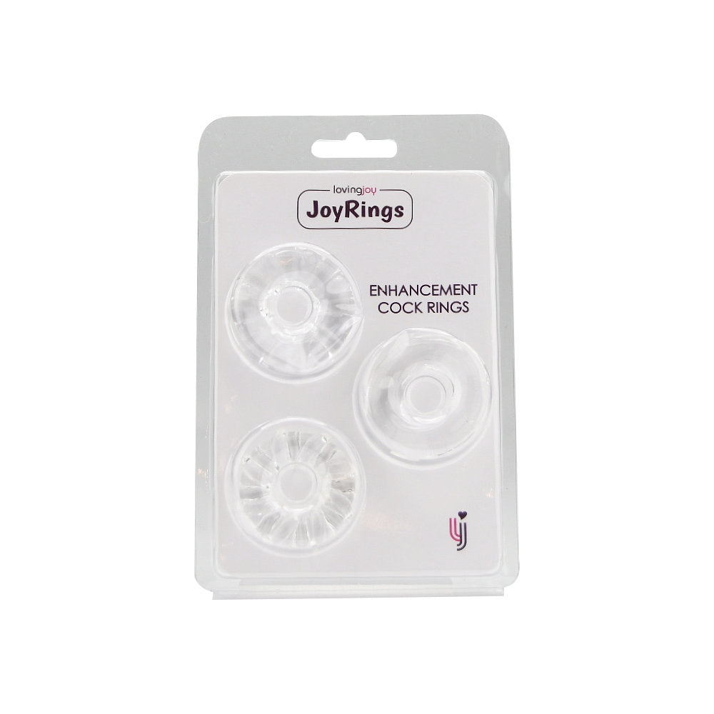 JoyRings Verbetering Cock Ring Set (3 Pak)