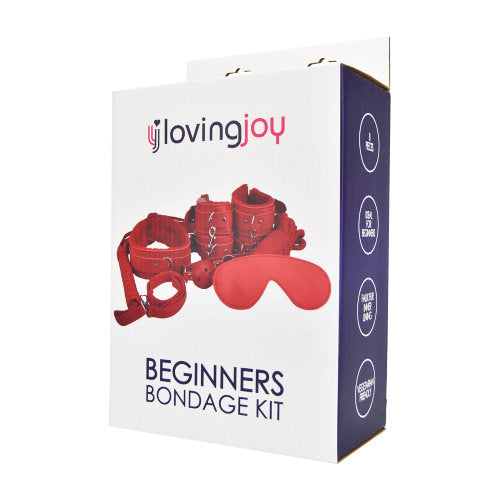 Loving Joy Bondage Kit voor beginners rood (8 stuks)
