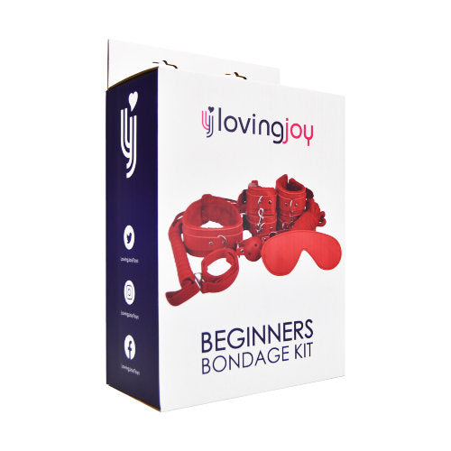Loving Joy Bondage Kit voor beginners rood (8 stuks)
