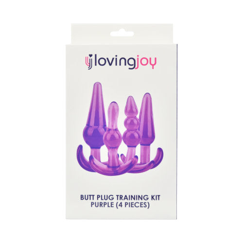 Loving Joy Butt Plug Training Set Purple