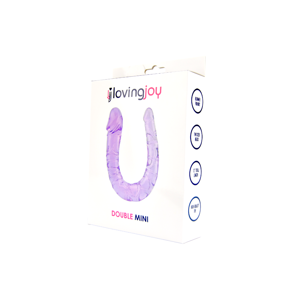 Loving Joy Dubbele Mini Dildo Paars