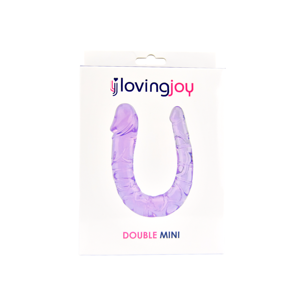 Loving Joy Dubbele Mini Dildo Paars