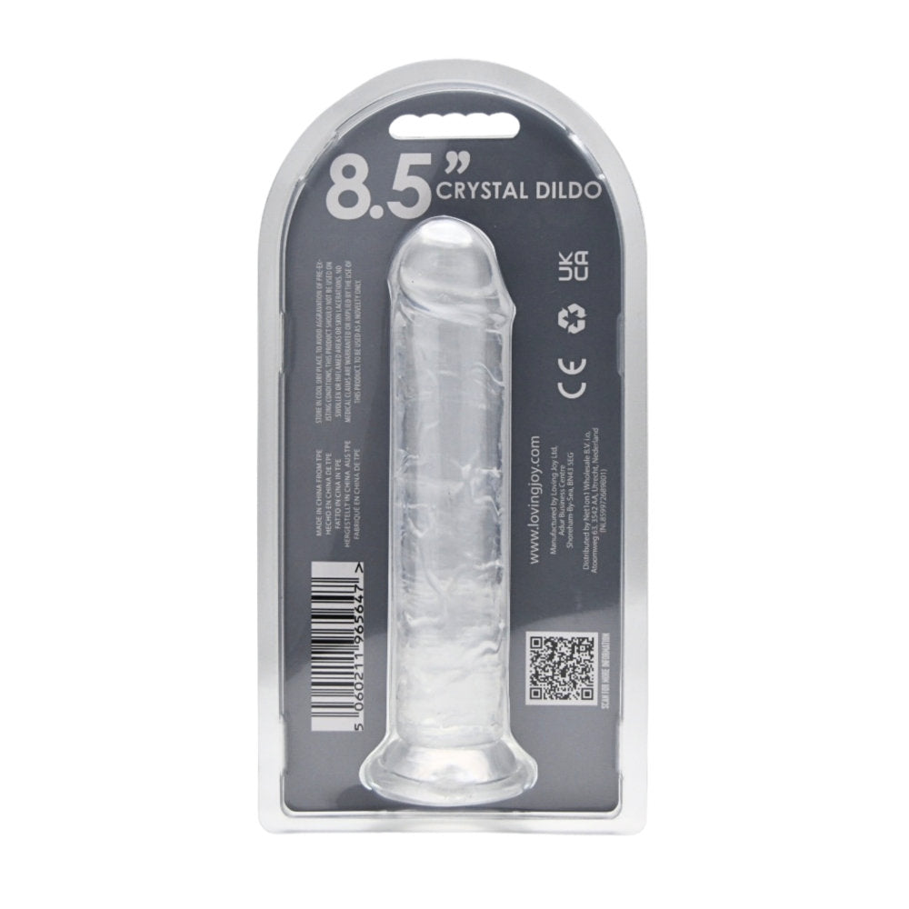 Loving Joy 21,5cm Suction Cup Dildo Clear