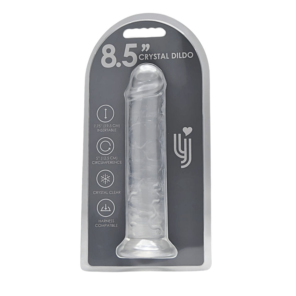 Loving Joy 21,5cm Suction Cup Dildo Clear