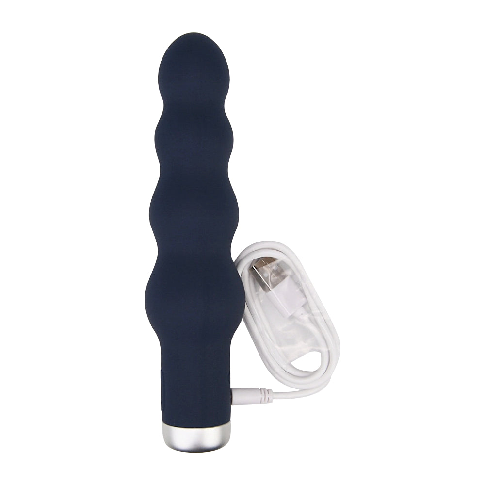 Nauti Siliconen Geribbelde Vibrator