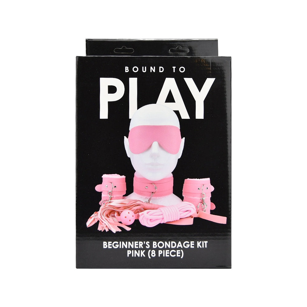 Bound to Play Beginner's Bondage Kit Roze (8 Stuks)