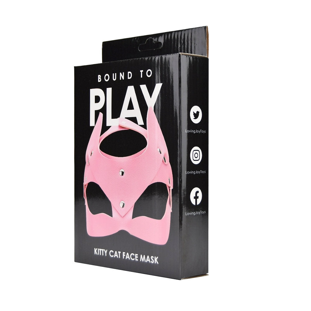 Bound to Play Kitty Cat Gezichtsmasker Roze