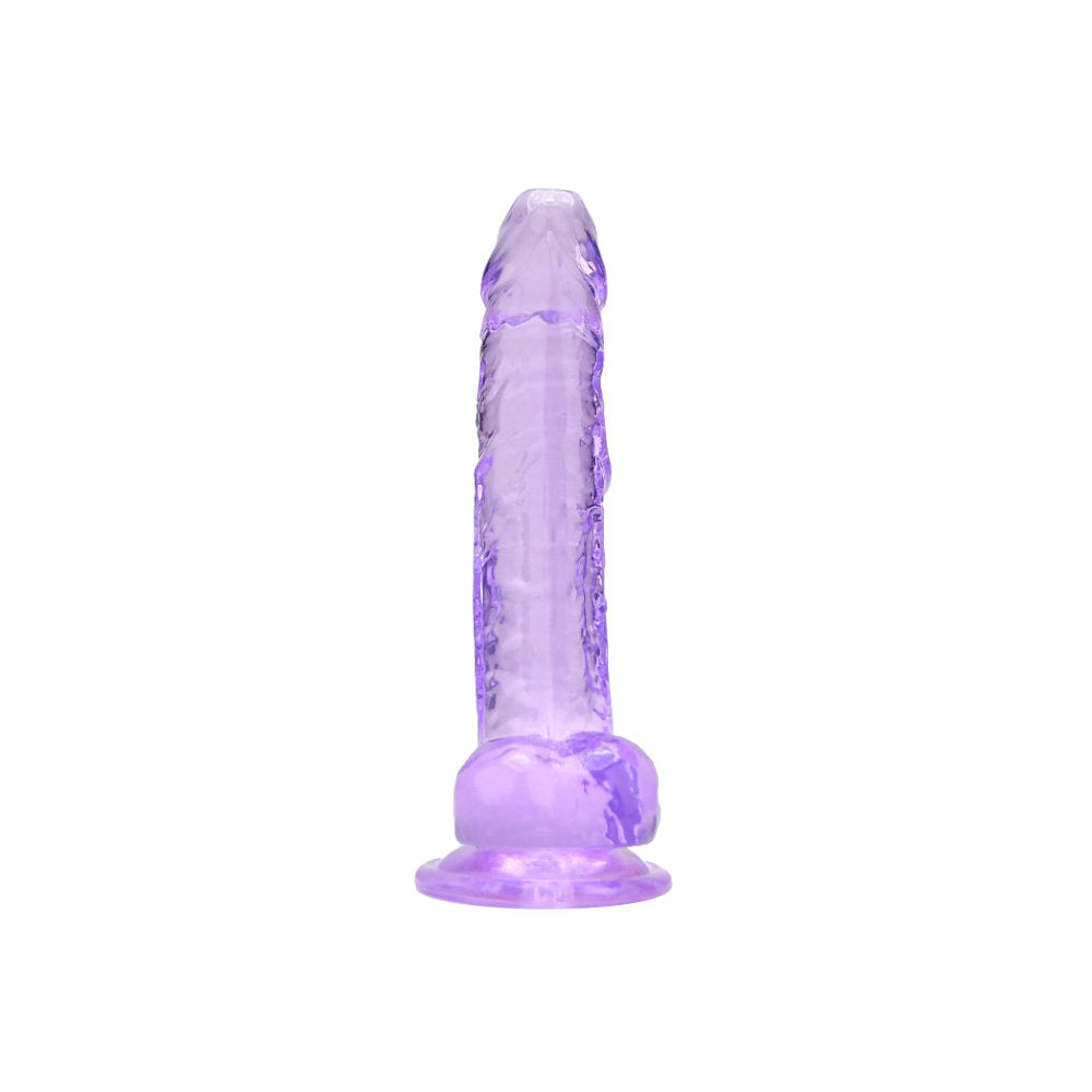 Loving Joy 19cm Dildo met Ballen Paars