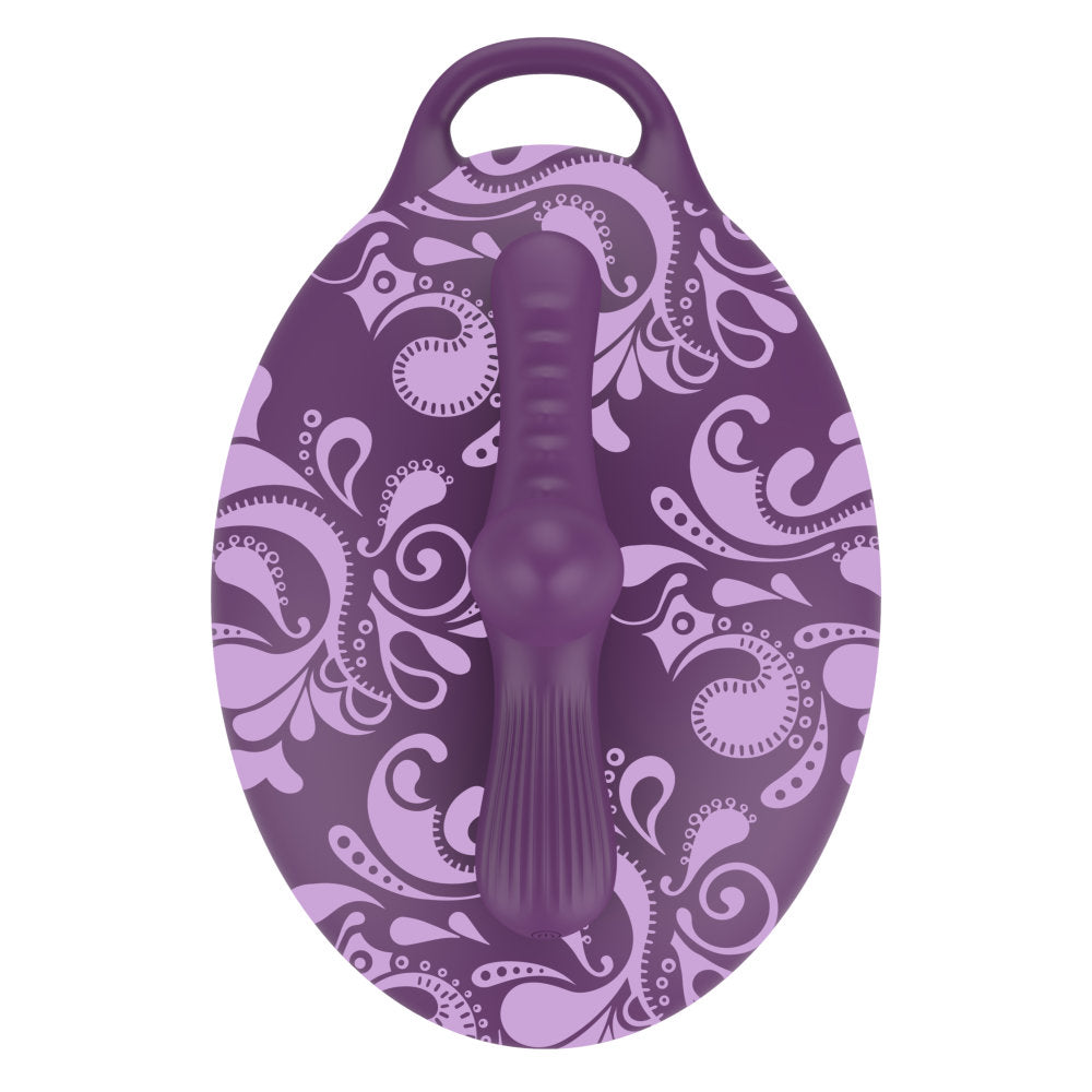 Bouncy Bliss Classic Sit-On Vibrator met oplaadbare afstandsbediening