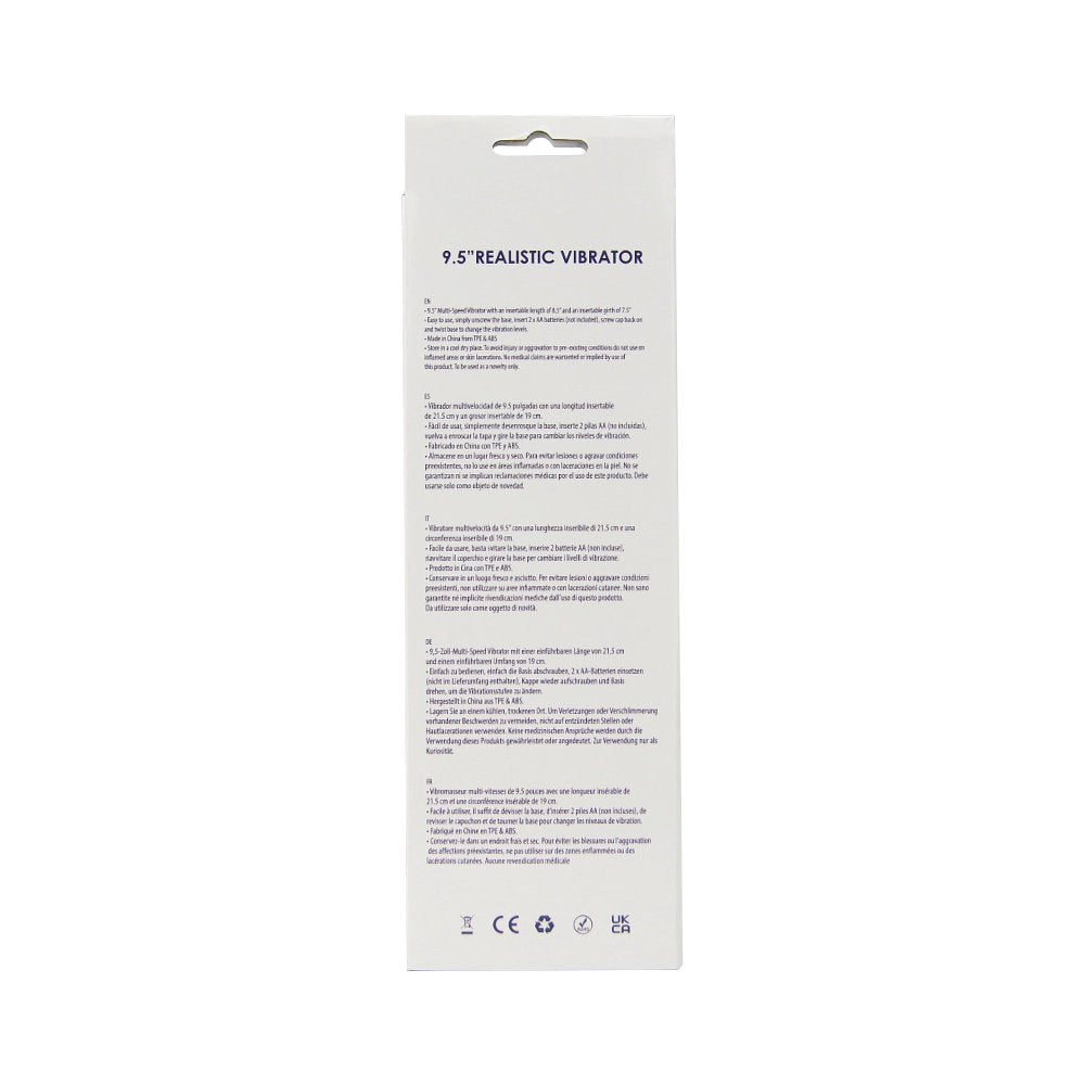 Loving Joy 24 cm  Realistische Vibrator Vanille