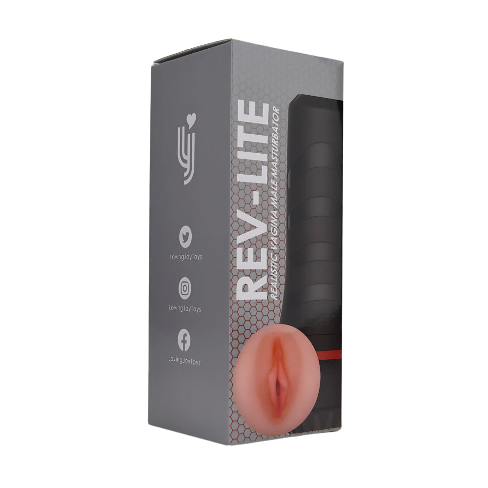 Rev-Lite Realistische Vagina Mannelijke Masturbator