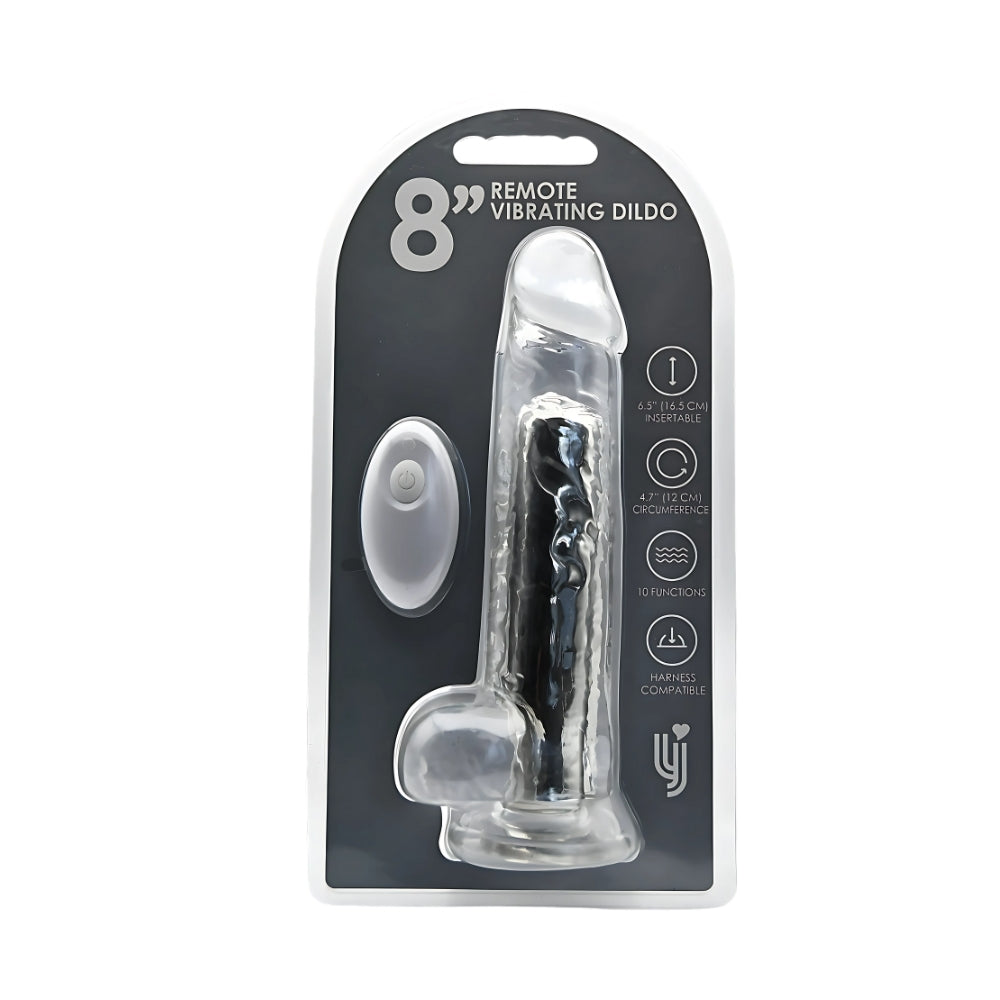 Loving Joy 21,5cm  Afstandsbediening Vibrerende Dildo