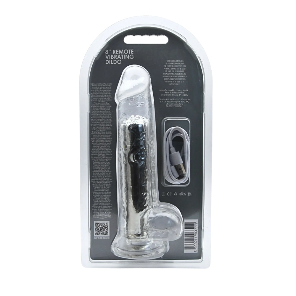 Loving Joy 21,5cm  Afstandsbediening Vibrerende Dildo