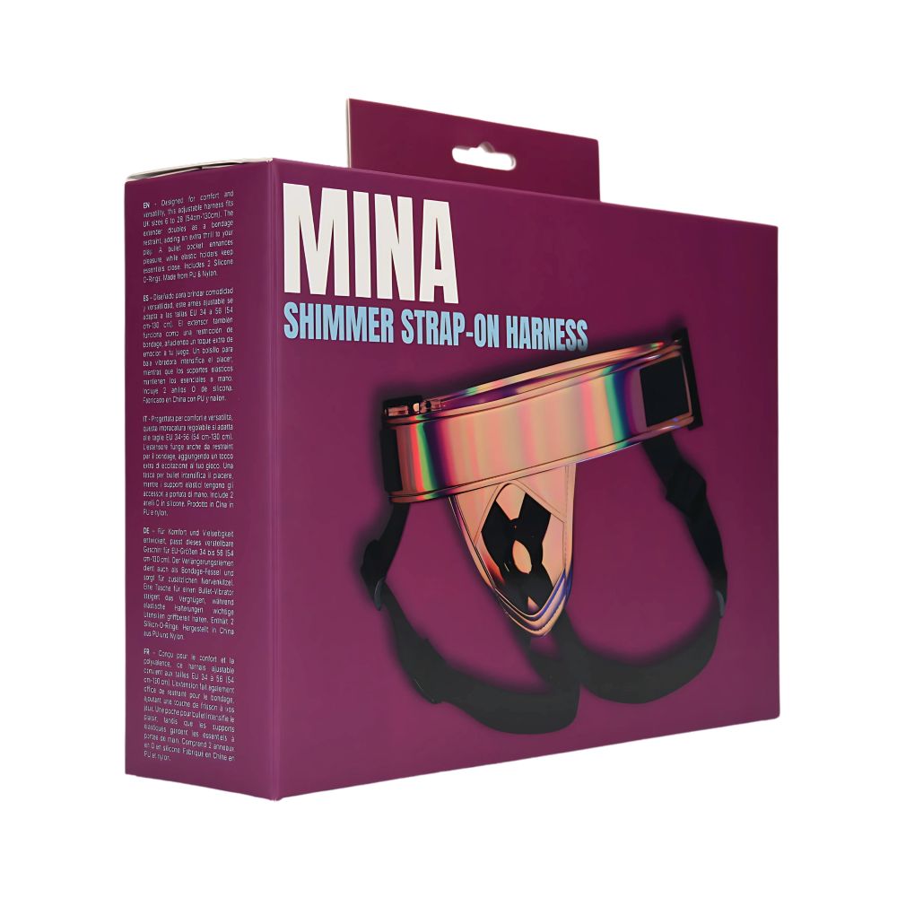 Mina Shimmer Strap-On Harnas