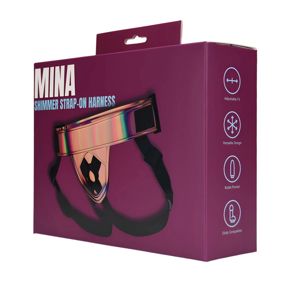 Mina Shimmer Strap-On Harnas