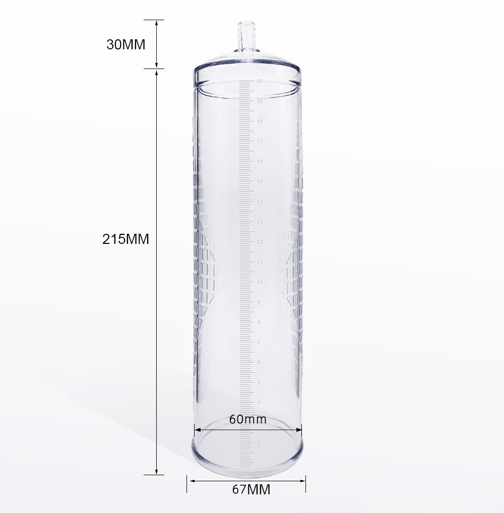 Rev-Pump Gauge Pistool Grip Penispomp