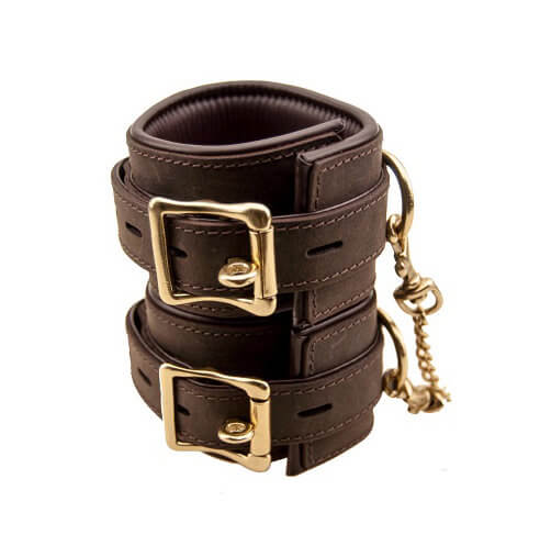 BOUND Nubuck lederen enkelbandjes