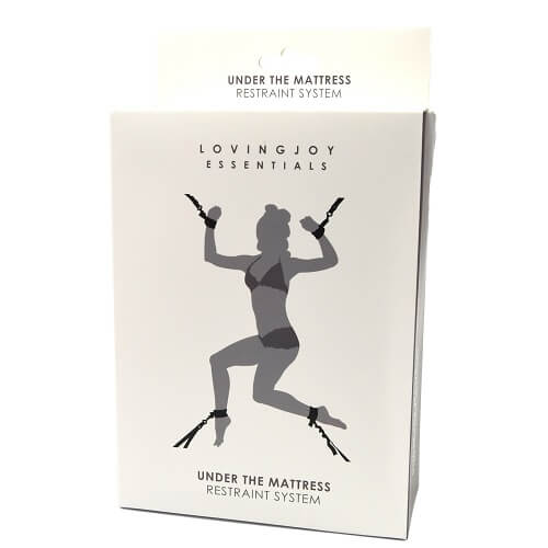 Liefdevolle vreugde onder het matrassysteem