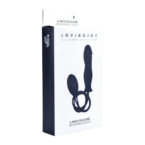 Loving Joy 15 cm Siliconen Opblaasbare Dildo