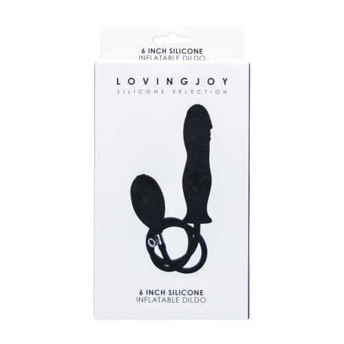 Loving Joy 15 cm Siliconen Opblaasbare Dildo