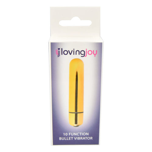 Loving Joy 10 Functie Gouden Kogel Vibrator