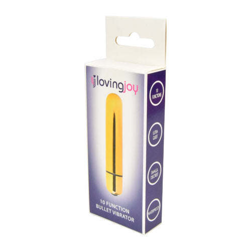 Loving Joy 10 Functie Gouden Kogel Vibrator