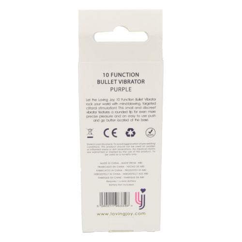 Loving Joy 10 Functie Gouden Kogel Vibrator