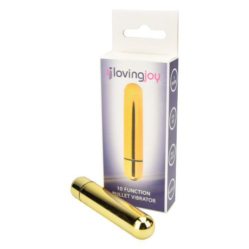 Loving Joy 10 Functie Gouden Kogel Vibrator