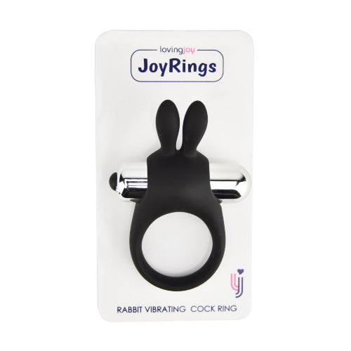 JoyRings Siliconen Konijn Vibrerende Cockring