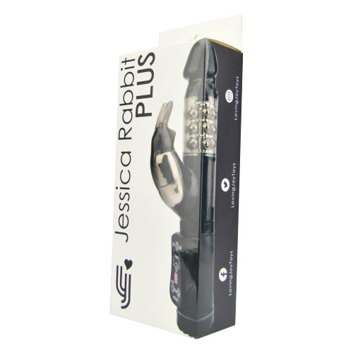 Jessica Konijn Plus Vibrator Zwart