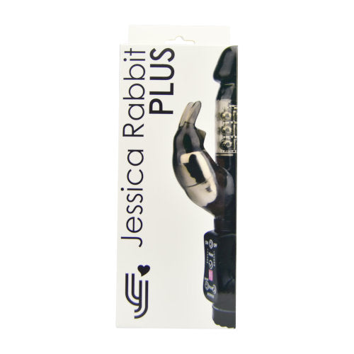 Jessica Konijn Plus Vibrator Zwart